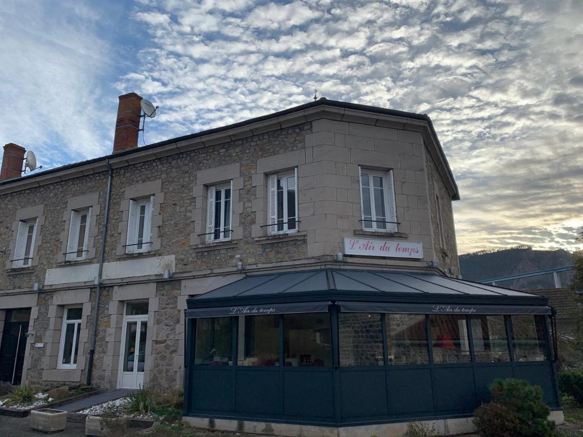 Hotel L'Air Du Temps Beauzac Exterior foto